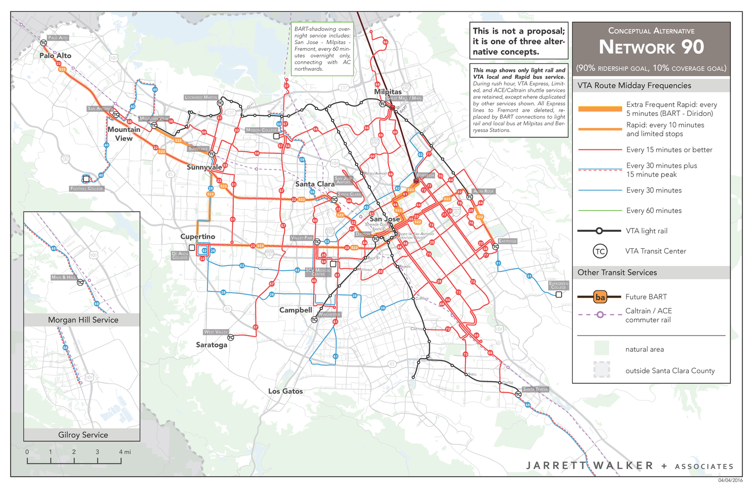 Santa Clara VTA Transit Ridership Improvement Program — Jarrett Walker 